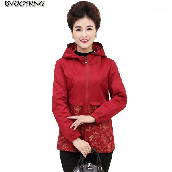 women's trench coats middle-aged women's windbreaker coat female autumn splicing printing leisure spring plus size hooded outerwea, Tan;black
women's trench coats middle-aged women's windbreaker coat female autumn splicing printing leisure spring plus size hooded outerwea, Tan;black