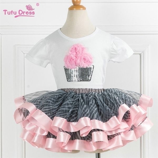super fluffy girls birthday tutu set summer toddler girls clothing sets flower tshirt +skirt 2 pcs kid suits children clothing y200525, White
super fluffy girls birthday tutu set summer toddler girls clothing sets flower tshirt +skirt 2 pcs kid suits children clothing y200525, White