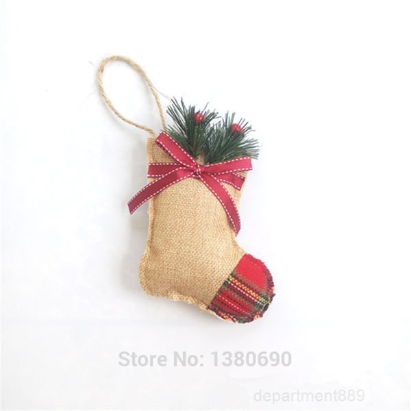 a-design christmas tree hanging linen with pattern pendant new year decoration for home party supply
a-design christmas tree hanging linen with pattern pendant new year decoration for home party supply