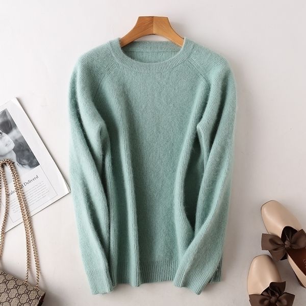 women's mink cashmere sweaters o-neck round collar full sleeves short casual thick sweater solid soft warm winter pullover 201109, White;black
women's mink cashmere sweaters o-neck round collar full sleeves short casual thick sweater solid soft warm winter pullover 201109, White;black