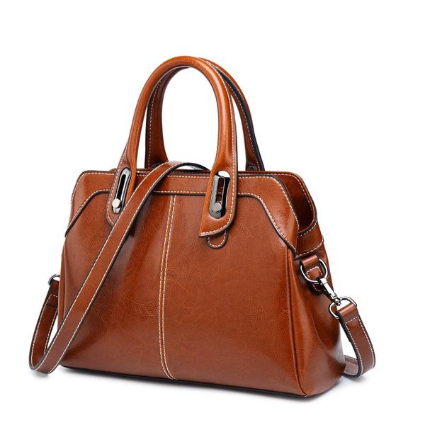 new stitching leather handbags, shoulder bags, fashionable european and american style leather handbags
new stitching leather handbags, shoulder bags, fashionable european and american style leather handbags