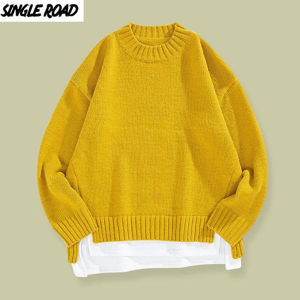 men's sweaters singleroad mens knitted sweater men 2021 winter solid oversized christmas jumper hip hop pullover yellow, White;black
men's sweaters singleroad mens knitted sweater men 2021 winter solid oversized christmas jumper hip hop pullover yellow, White;black