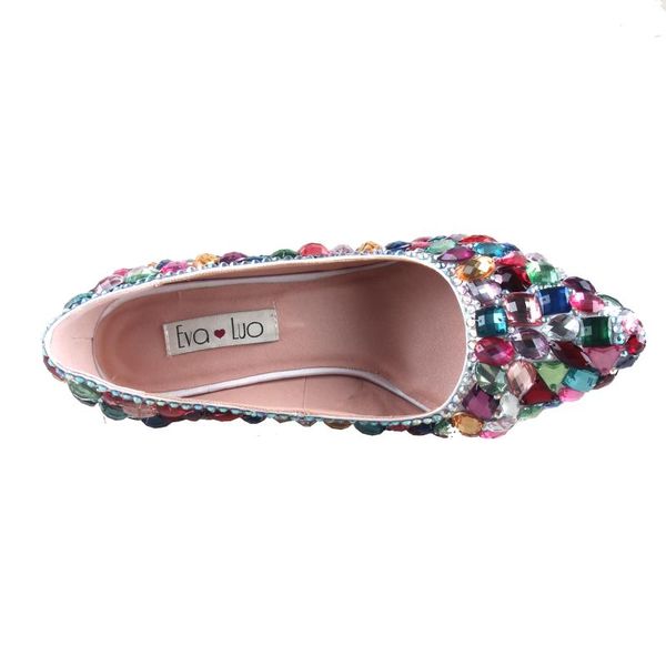 chs1050 dhl custom made multicolor rhinestones crystal shoes high heels women shoes bridal wedding, Black
chs1050 dhl custom made multicolor rhinestones crystal shoes high heels women shoes bridal wedding, Black