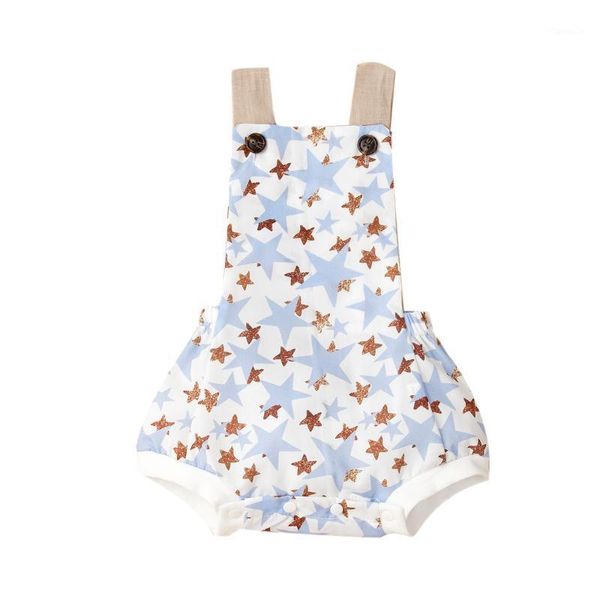 jumpsuits 2021 0-12m stars print infant baby boys girls rompers summer sleeveless backless jumpsuit playsuit soft cotton clothes1, Blue
jumpsuits 2021 0-12m stars print infant baby boys girls rompers summer sleeveless backless jumpsuit playsuit soft cotton clothes1, Blue
