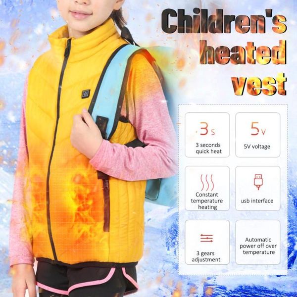 children's heated vest usb cotton heating vest men and women 5v 2a electrical heated clothes outdoor winter warm jacket, Gray;blue
children's heated vest usb cotton heating vest men and women 5v 2a electrical heated clothes outdoor winter warm jacket, Gray;blue