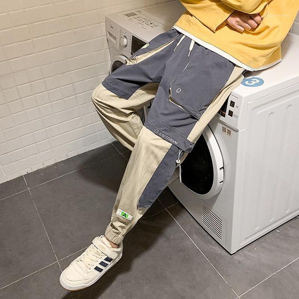 men's pants joggers cargo men clothes brand hip hop 2021 male pencil sweatpants patchwork streetwear casual fitness gym trousers1, Black
men's pants joggers cargo men clothes brand hip hop 2021 male pencil sweatpants patchwork streetwear casual fitness gym trousers1, Black