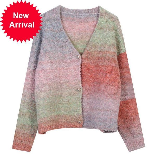gradient 2021 new sweater new soft trend lazy mohair cardigan with v runway cleavage single-breasted sleeve long jacket designer zf70, White;black
gradient 2021 new sweater new soft trend lazy mohair cardigan with v runway cleavage single-breasted sleeve long jacket designer zf70, White;black