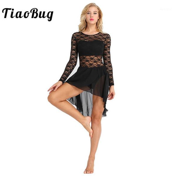 tiaobug women floral lace ballet leotard long sleeve chiffon ballet tutu dress gymnastics leotard stage lyrical dance costumes1, Black;red
tiaobug women floral lace ballet leotard long sleeve chiffon ballet tutu dress gymnastics leotard stage lyrical dance costumes1, Black;red