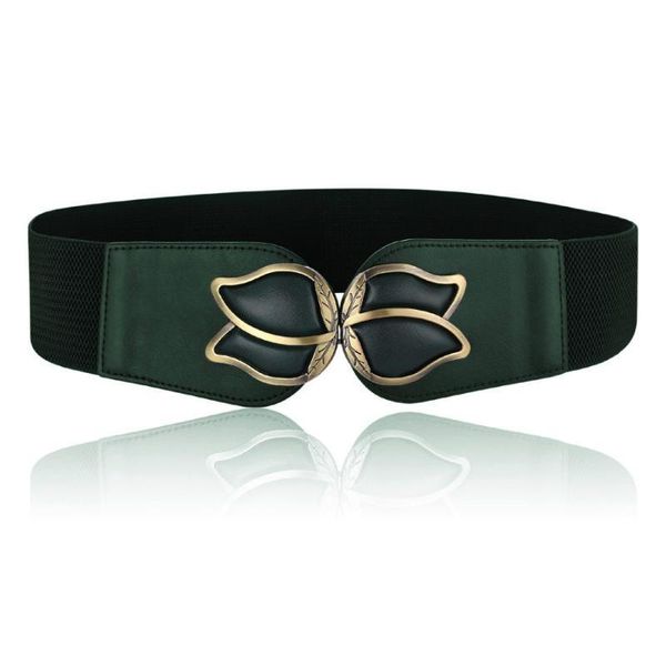 fashion wide elastic stretch cinch women's webbing belts metal floral interlock buckle waist belts for female dress coat, Black;brown
fashion wide elastic stretch cinch women's webbing belts metal floral interlock buckle waist belts for female dress coat, Black;brown