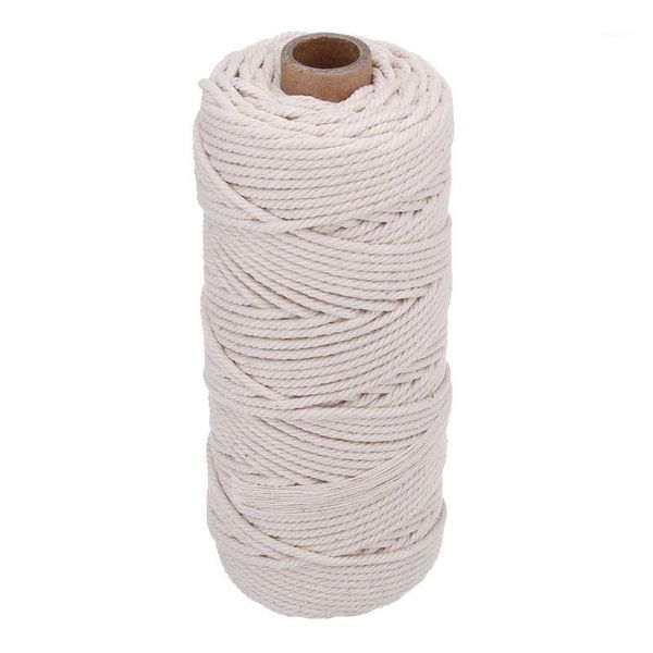 yarn 1 piece 100m soft cotton cord rope craft macrame string diy handmade tying thread decor thread1, Black;white
yarn 1 piece 100m soft cotton cord rope craft macrame string diy handmade tying thread decor thread1, Black;white