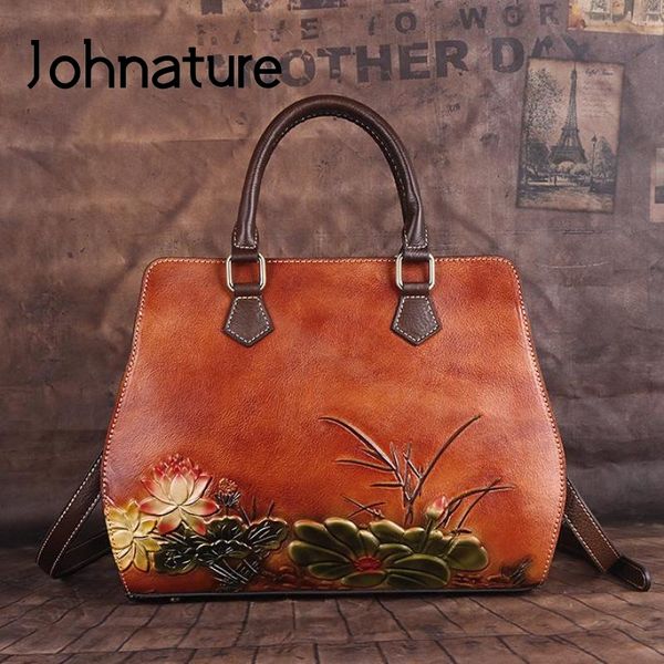 johnature handmade first layer cow leather women bag 2020 new vintage embossing shoulder bags large capacity leisure handbag c0121
johnature handmade first layer cow leather women bag 2020 new vintage embossing shoulder bags large capacity leisure handbag c0121
