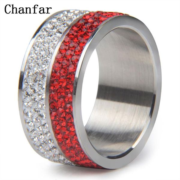 cluster rings chanfar 6 7 8 9 10 shining different color crystal paved 316l stainless steel ring for women men engagement jewelry, Golden;silver
cluster rings chanfar 6 7 8 9 10 shining different color crystal paved 316l stainless steel ring for women men engagement jewelry, Golden;silver