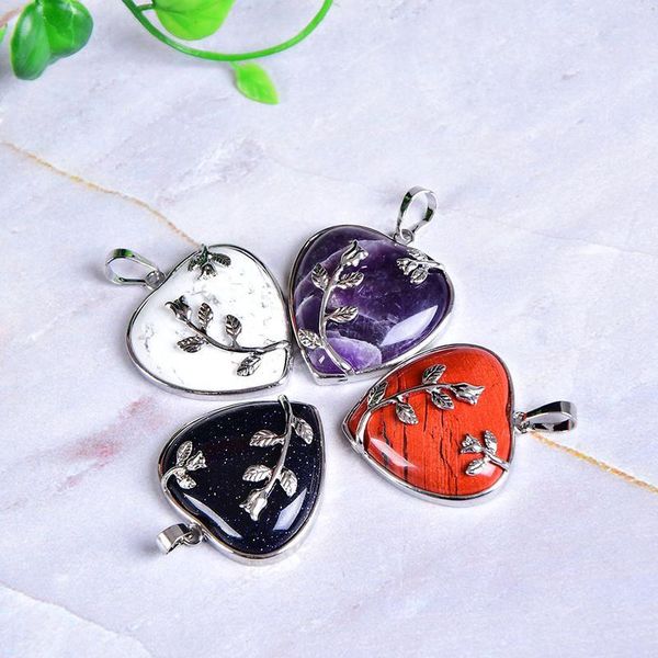 1pc natural stone crystal heart pendant rose quartz opal amethyst colourful fashion simple for men women qylqem, Black
1pc natural stone crystal heart pendant rose quartz opal amethyst colourful fashion simple for men women qylqem, Black