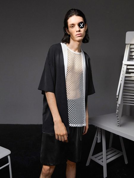 x mafiawearmx men color block figure graphic contrast mesh shirt l3j6#, White;black
x mafiawearmx men color block figure graphic contrast mesh shirt l3j6#, White;black