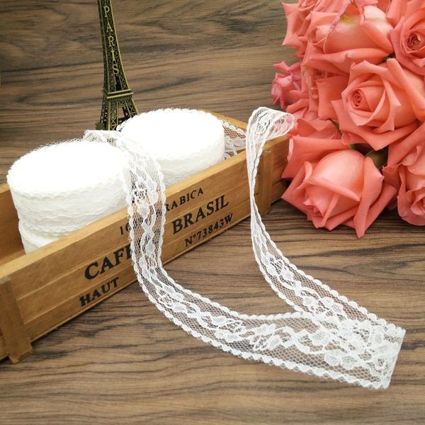 lace realm wide white stretch craft tools floral pattern lace ribbon trim for sewing, gift package wrapping, floral designing crafts10 meter
lace realm wide white stretch craft tools floral pattern lace ribbon trim for sewing, gift package wrapping, floral designing crafts10 meter