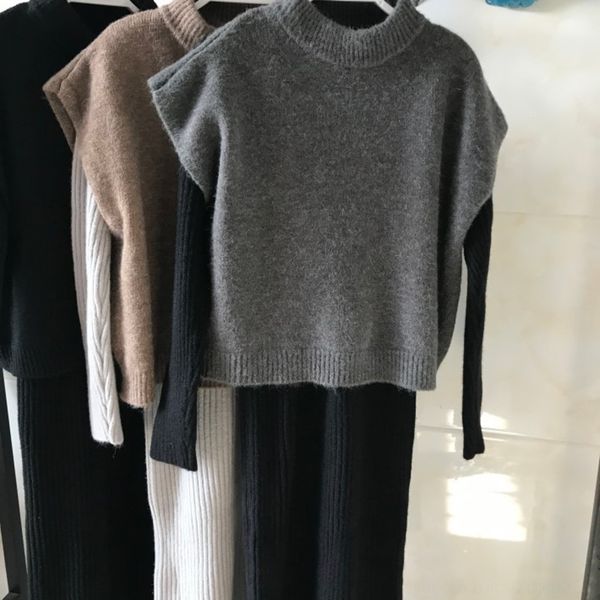 ehb00 2020 трикотажные новый свитер костюм корейский стиль свитер sweatersolid осень мода похудение цвет двухсекционный костюм для женщин au, Gray
ehb00 2020 трикотажные новый свитер костюм корейский стиль свитер sweatersolid осень мода похудение цвет двухсекционный костюм для женщин au, Gray