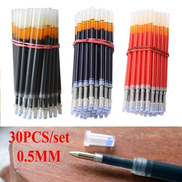delvtch 0.5mm 30pcs/set gel ink pen refills signature pen refill office school student writing stationery supplies gift1
delvtch 0.5mm 30pcs/set gel ink pen refills signature pen refill office school student writing stationery supplies gift1