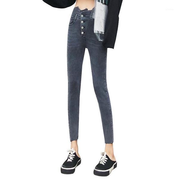 women's jeans 2021 autumn winter women skinny denim pencil pants streetwear high waist slim button pockets stretch jeans1, Blue
women's jeans 2021 autumn winter women skinny denim pencil pants streetwear high waist slim button pockets stretch jeans1, Blue