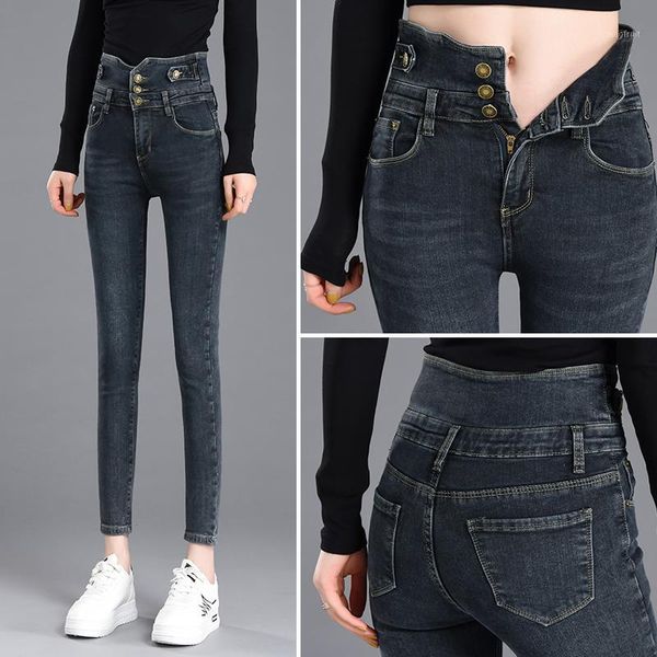 blue gray high-waisted jeans skinny stretch 2020 skinny leg pants wear trousers, trousers students1
blue gray high-waisted jeans skinny stretch 2020 skinny leg pants wear trousers, trousers students1