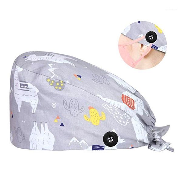 cute animal printed cap with buttons adjustable working hat for t8nb1, Blue;gray
cute animal printed cap with buttons adjustable working hat for t8nb1, Blue;gray