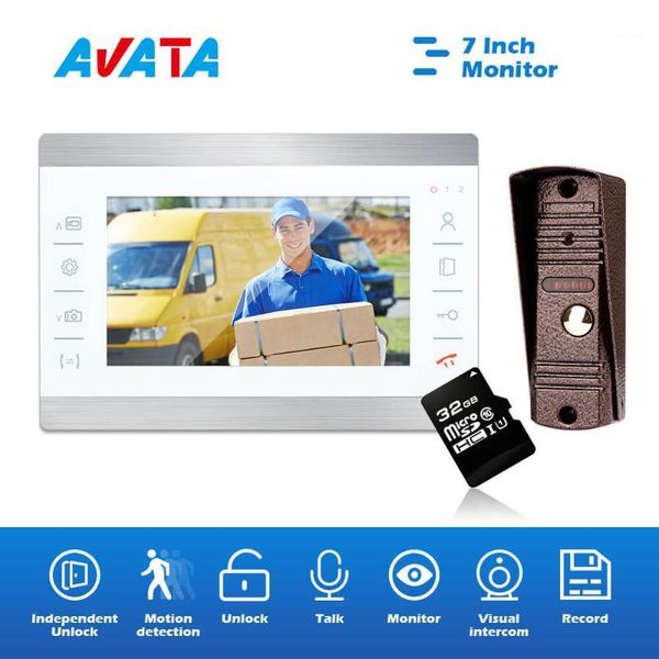video door phones apartment intercom security system with 7 inch 32gb memory card color monitor and rainproof ir night version doorbell1
video door phones apartment intercom security system with 7 inch 32gb memory card color monitor and rainproof ir night version doorbell1
