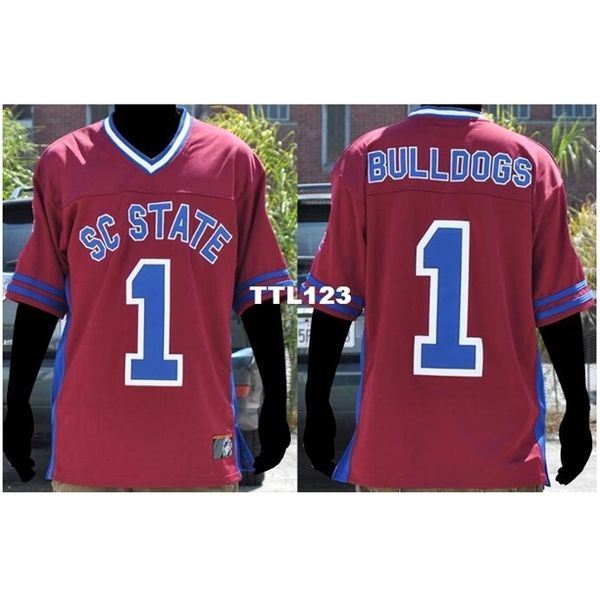 121 #1 south carolina state female bulldogs college jersey size s-4xl or custom any name or number jersey, Black
121 #1 south carolina state female bulldogs college jersey size s-4xl or custom any name or number jersey, Black