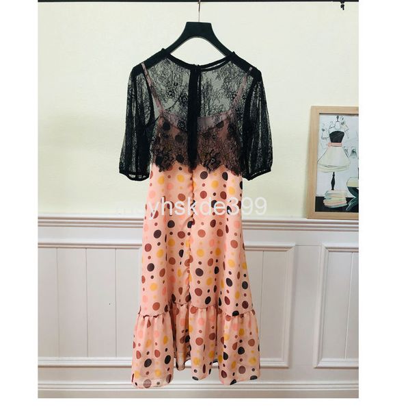 casual dresses ins fire summer romantic princess lace splicing wave point chiffon two-piece dress for women, Black;gray
casual dresses ins fire summer romantic princess lace splicing wave point chiffon two-piece dress for women, Black;gray