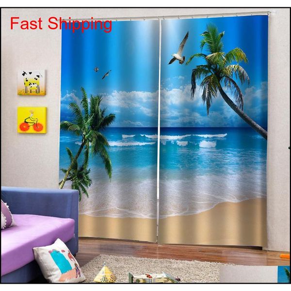 custom blue beach curtains 3d window curtain luxury living room decorate cortina nature qylyav yh_pack
custom blue beach curtains 3d window curtain luxury living room decorate cortina nature qylyav yh_pack