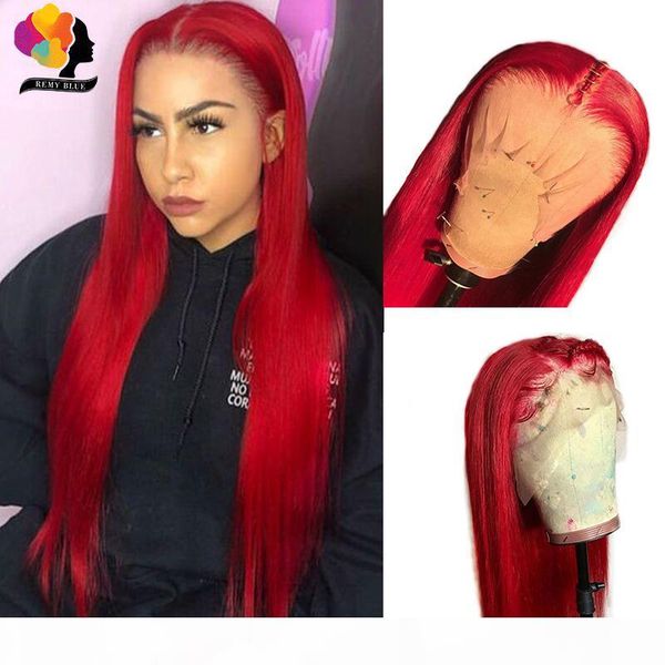 red burgundy 13*4 brazilian full lace front wig for women synthetic hair wig pre plucked with baby hair can be braided, Black
red burgundy 13*4 brazilian full lace front wig for women synthetic hair wig pre plucked with baby hair can be braided, Black