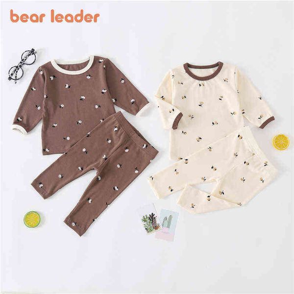 bear leader baby girls boys casual clothes sets korean fashion toddler kids floral and pants outfits soft cotton homewear y220310, White
bear leader baby girls boys casual clothes sets korean fashion toddler kids floral and pants outfits soft cotton homewear y220310, White
