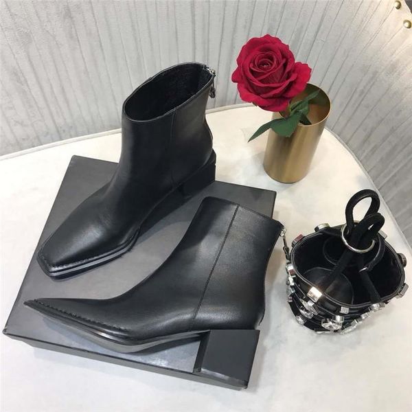 leopard boots женщин площади toe sexy короткие сапоги из натуральной кожи толстые пятки женщина combat лодыжки botas mujer, Black
leopard boots женщин площади toe sexy короткие сапоги из натуральной кожи толстые пятки женщина combat лодыжки botas mujer, Black