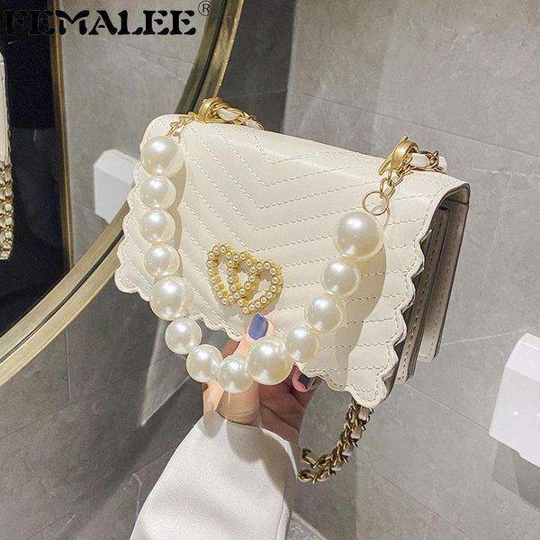2020 new style pearls chain handle handbag girls luxury pu leather shoulder bag classic thread messenger bag ruched armpit purse
2020 new style pearls chain handle handbag girls luxury pu leather shoulder bag classic thread messenger bag ruched armpit purse