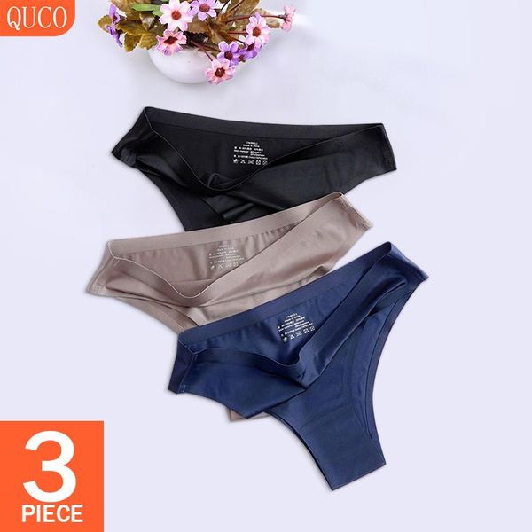 women's panties quco brand 3 pcs/lot set underwear seamless t-back transparent thongs for ladies g-string underpanties, Black;pink
women's panties quco brand 3 pcs/lot set underwear seamless t-back transparent thongs for ladies g-string underpanties, Black;pink