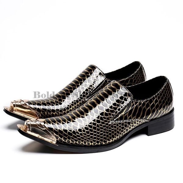 men dress shoes bright leather formal business men oxfords shoes wedding party brogue, Black