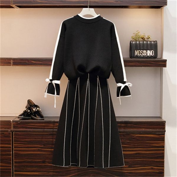 striped mesh sweater sets of clothes with skirts skirt femme deux pieces 75yp, White
striped mesh sweater sets of clothes with skirts skirt femme deux pieces 75yp, White