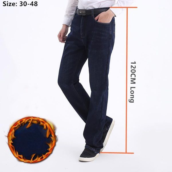 denim trousers men dark blue winter tall man jeans 120cm long plus size 40 42 44 46 48 warm loose fleece stretch pants clothes1
denim trousers men dark blue winter tall man jeans 120cm long plus size 40 42 44 46 48 warm loose fleece stretch pants clothes1