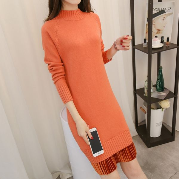 2021 new and jerseys pullovers turtlenecks thick knitted women's nightgowns loose long autumn sweaters wxf679 lace i7cw, White;black
2021 new and jerseys pullovers turtlenecks thick knitted women's nightgowns loose long autumn sweaters wxf679 lace i7cw, White;black