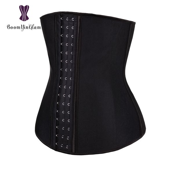 plus size 3 hooks 9 steel boned slimming belly belt waist cincher women shaper corset latex waist trainer 2840# t200707, Black;white
plus size 3 hooks 9 steel boned slimming belly belt waist cincher women shaper corset latex waist trainer 2840# t200707, Black;white
