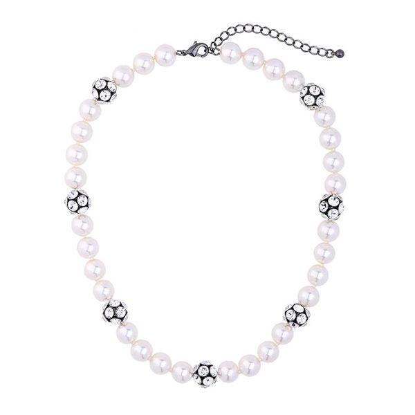 fashion jewelry for women gorgeous acrylic pearl necklace crystal balls strand statement necklace, Golden;silver
fashion jewelry for women gorgeous acrylic pearl necklace crystal balls strand statement necklace, Golden;silver