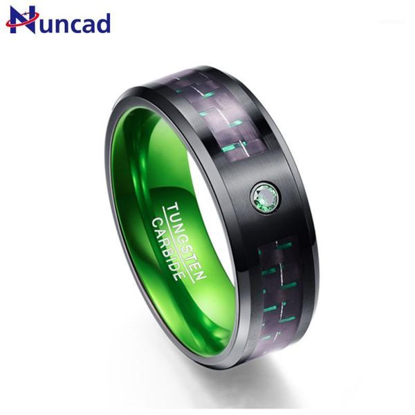 wedding rings nuncad men's 8mm tungsten carbide ring green carbon fiber comfort fit band steel size 7 to 121, Slivery;golden
wedding rings nuncad men's 8mm tungsten carbide ring green carbon fiber comfort fit band steel size 7 to 121, Slivery;golden