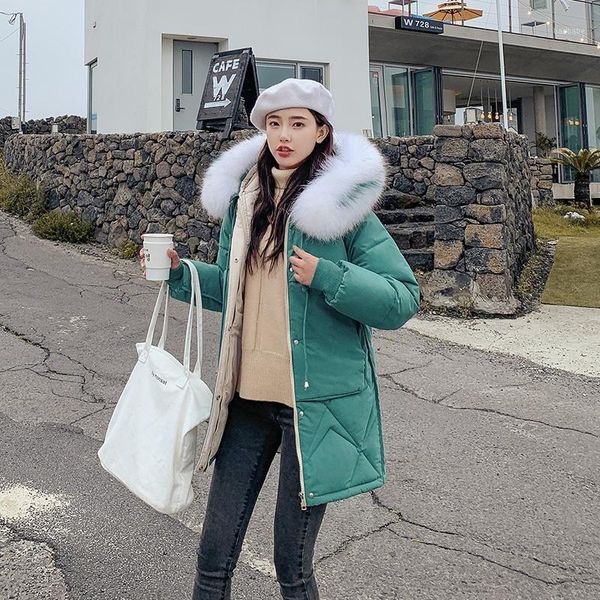 women jacket winter ladies hooded warm cotton coat female hooded solid color coat loose fashion fur collar zipper jacket lr1021, Black
women jacket winter ladies hooded warm cotton coat female hooded solid color coat loose fashion fur collar zipper jacket lr1021, Black