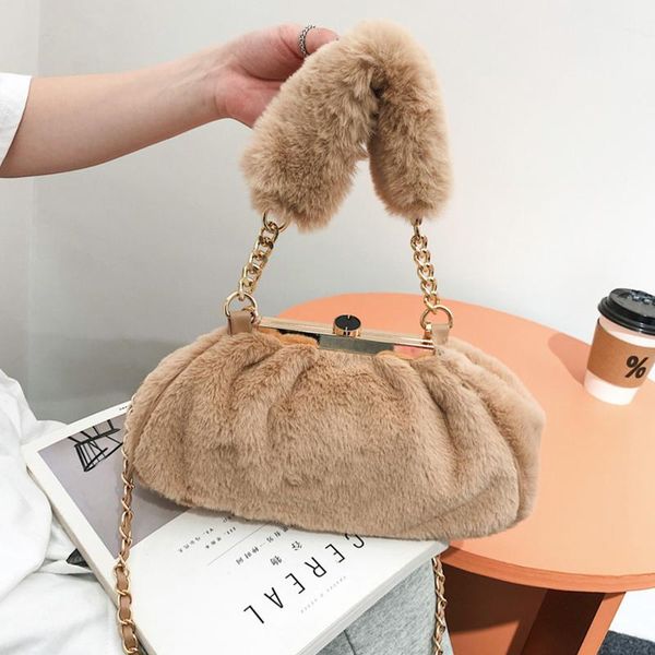 faux fur bag for women winnter armpit bag lady shoulder handbags female solid color travel hand female totes
faux fur bag for women winnter armpit bag lady shoulder handbags female solid color travel hand female totes