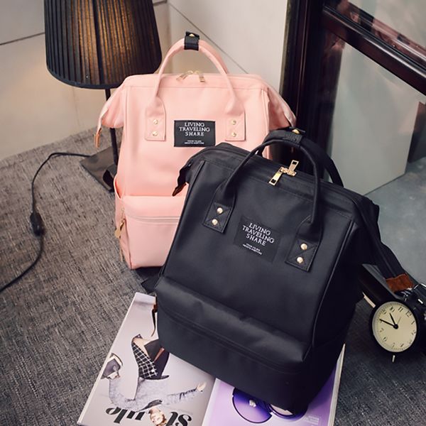 fashion backpack high-capacity knapsack women backpack pure color teenager backpack female bag mochila bagpack shoulder bag 2019 c1023
fashion backpack high-capacity knapsack women backpack pure color teenager backpack female bag mochila bagpack shoulder bag 2019 c1023