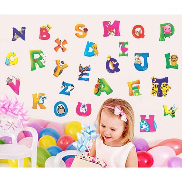 zlinkj creative pvc removable a-z alphabet animals wallpapers children kid kindergarten home living room bedroomdecor1
zlinkj creative pvc removable a-z alphabet animals wallpapers children kid kindergarten home living room bedroomdecor1