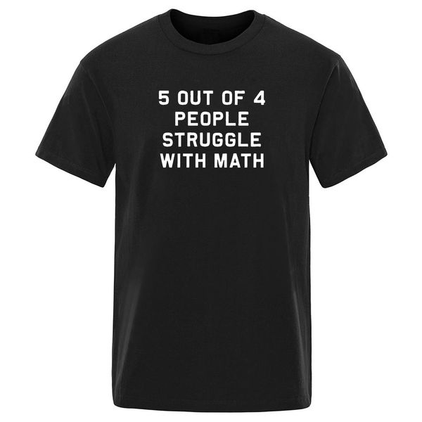 summer short sleeve simple print 5 of 4 people struggle with math fashion solid color mens hooded sweatshirt hoodie men t shirt
summer short sleeve simple print 5 of 4 people struggle with math fashion solid color mens hooded sweatshirt hoodie men t shirt