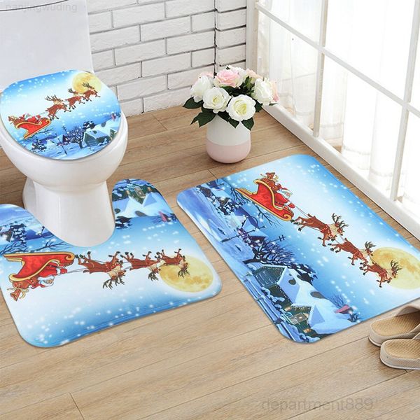1 set non-slip christmas style pedestal rug+lid toilet cover+bath mat bathroom decoration
1 set non-slip christmas style pedestal rug+lid toilet cover+bath mat bathroom decoration