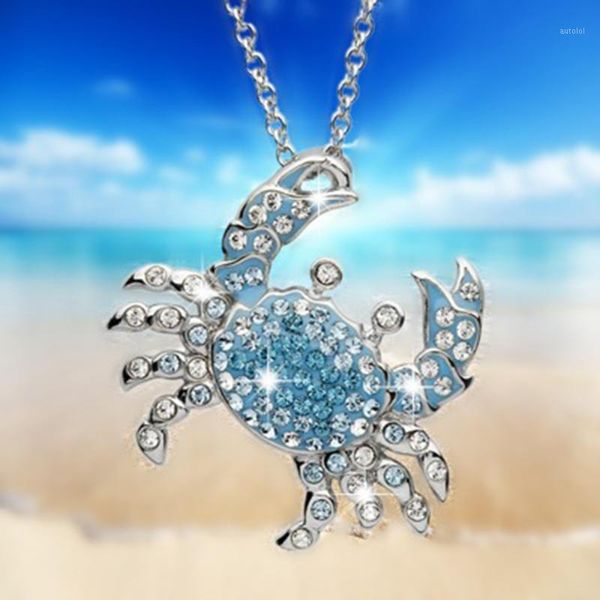 sea life crab pendants necklace for women fashion silver color crystal ocean animal necklaces wedding jewelry gifts dropshipping1
sea life crab pendants necklace for women fashion silver color crystal ocean animal necklaces wedding jewelry gifts dropshipping1