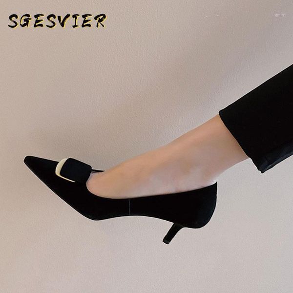 sgesvier pointed toe high heel office & career shoes female fashion hollow kid suede thin heel breathable shoes women pumps1, Black
sgesvier pointed toe high heel office & career shoes female fashion hollow kid suede thin heel breathable shoes women pumps1, Black