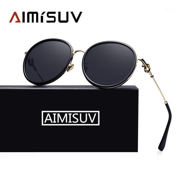 aimisuv round sunglasses women fashion brand designer vintage eyeware female driving shades uv4001, White;black
aimisuv round sunglasses women fashion brand designer vintage eyeware female driving shades uv4001, White;black