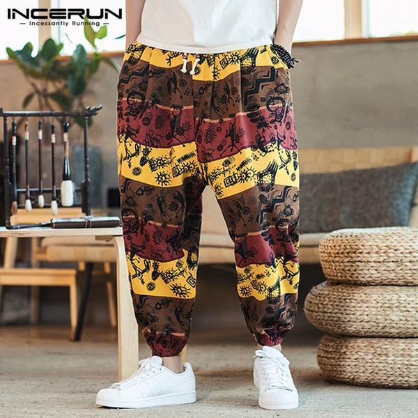 incerun men harem pants joggers printed drawstring drop-crotch trousers men 2021 loose chic streetwear cotton casual thai pants1, Black
incerun men harem pants joggers printed drawstring drop-crotch trousers men 2021 loose chic streetwear cotton casual thai pants1, Black